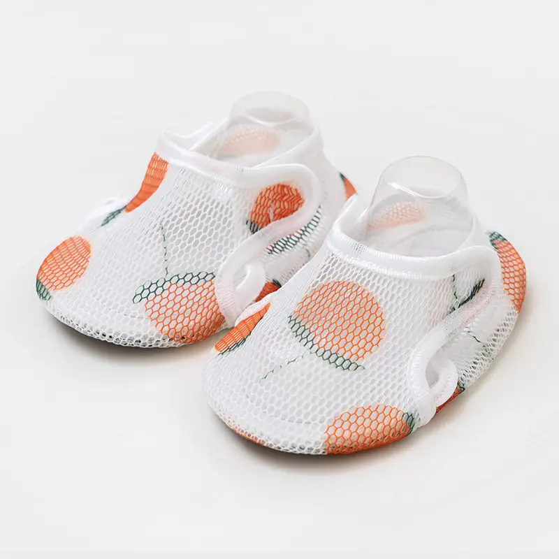 Baby Blue Mesh Floor Shoes Anti-Slip Breathable