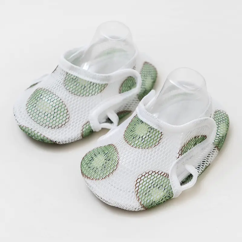 Baby Blue Mesh Floor Shoes Anti-Slip Breathable