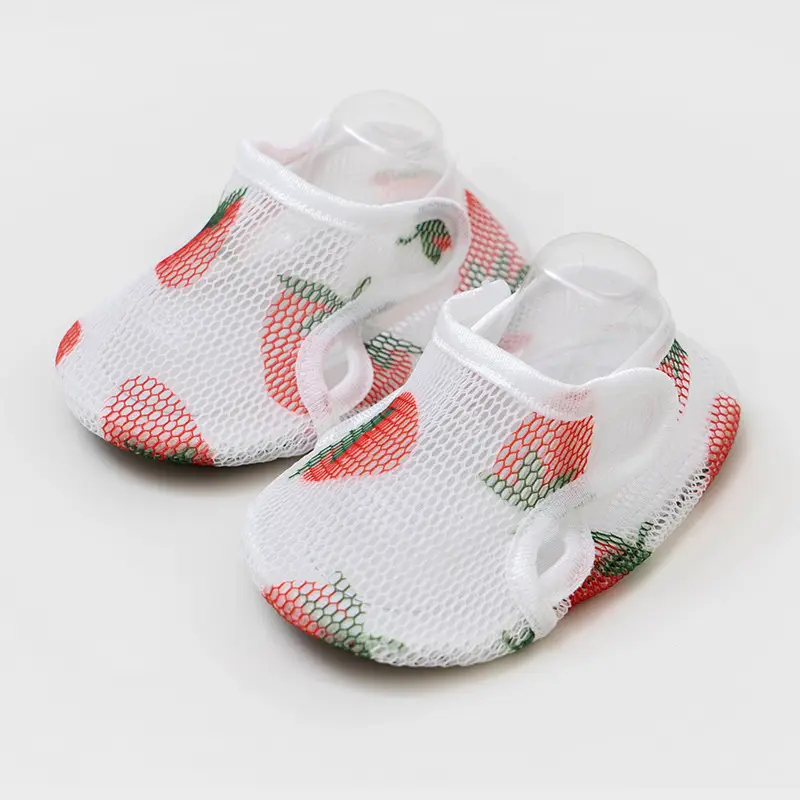 Baby Blue Mesh Floor Shoes Anti-Slip Breathable
