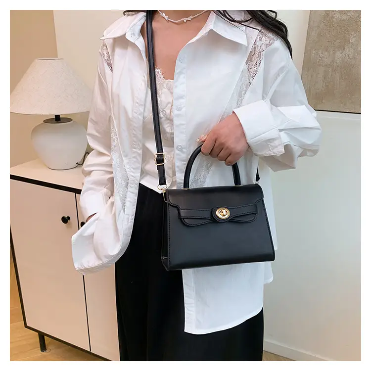 White Retro Satchel Shoulder Bag for Women 2025 — feature 14