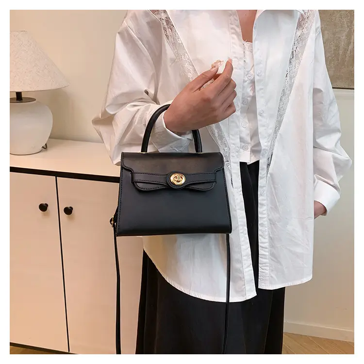 White Retro Satchel Shoulder Bag for Women 2025 — feature 15
