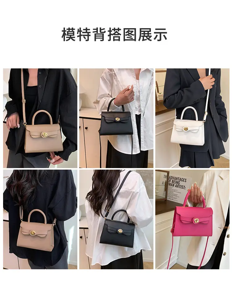 White Retro Satchel Shoulder Bag for Women 2025 — feature 6