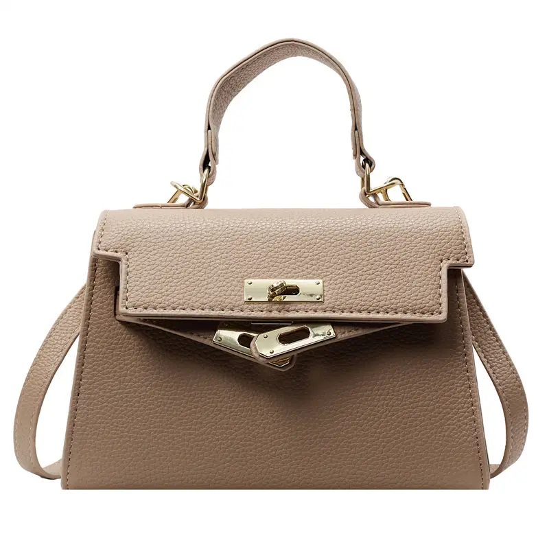 Women Brown Leather Shoulder Bag 2025 Summer New Style - Image 10