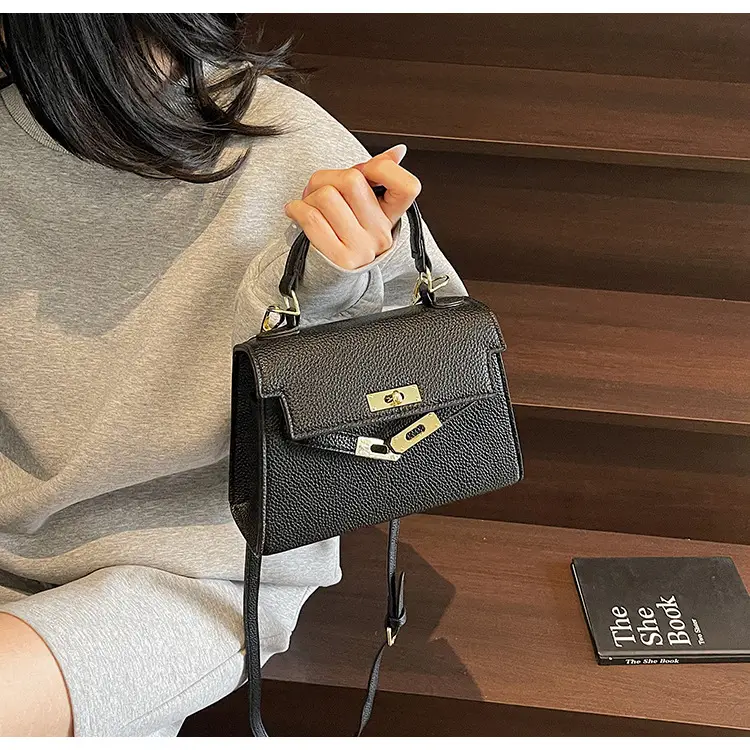 Women Brown Leather Shoulder Bag 2025 Summer New Style — feature 19
