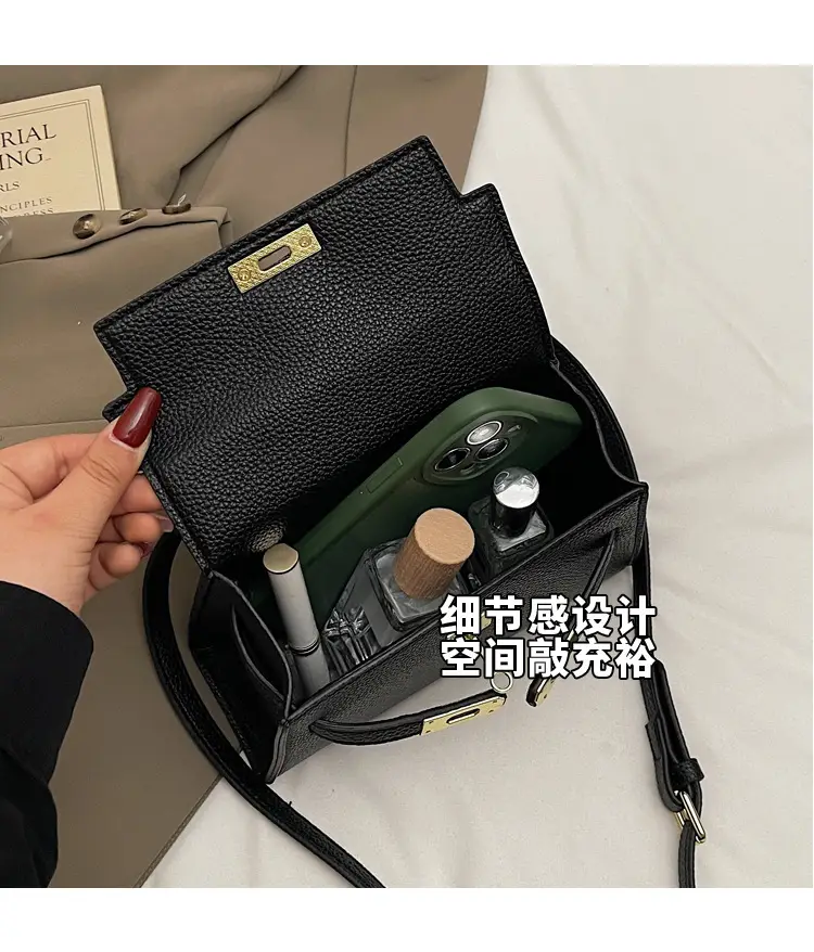 Women Brown Leather Shoulder Bag 2025 Summer New Style — feature 8