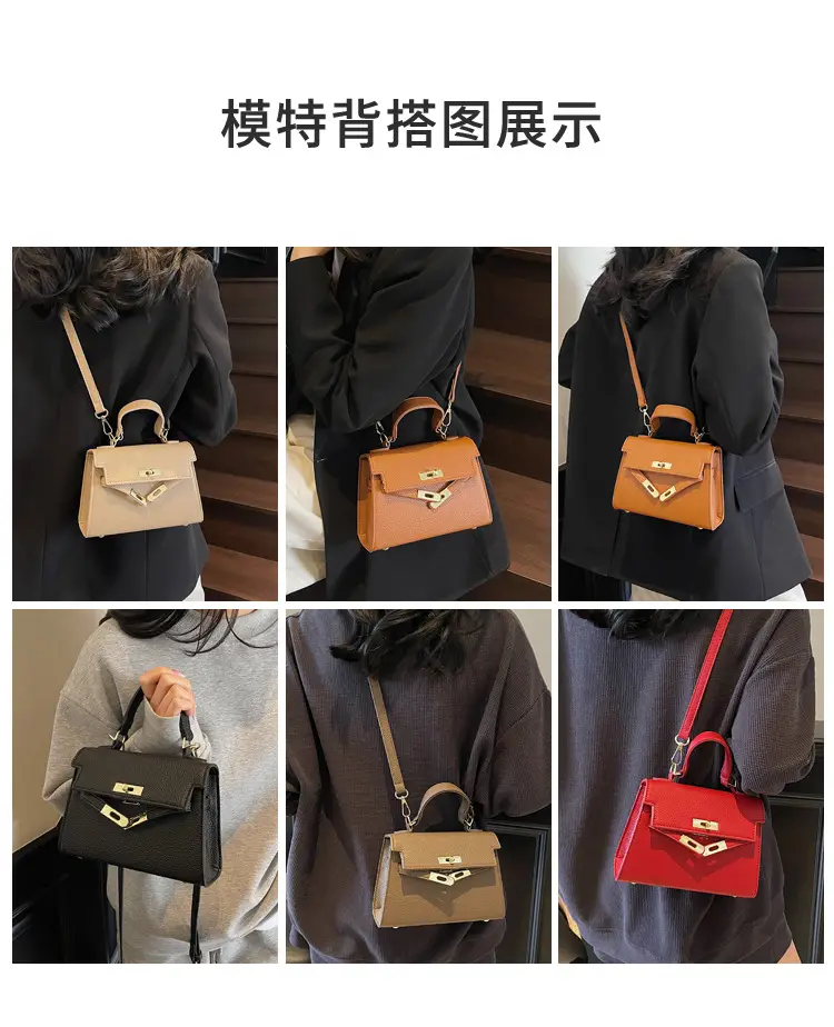 Women Brown Leather Shoulder Bag 2025 Summer New Style — feature 9