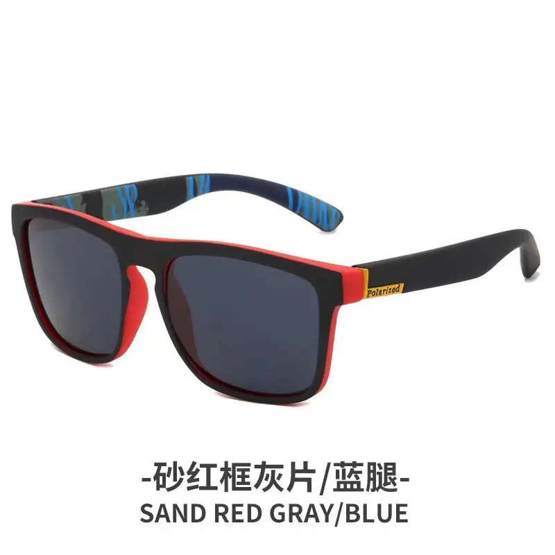 Men's Blue Lensed Polarized Sunglasses - Image 9