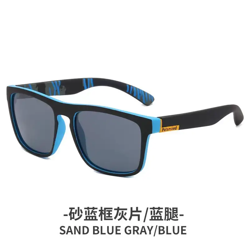 Men's Blue Lensed Polarized Sunglasses - Image 2