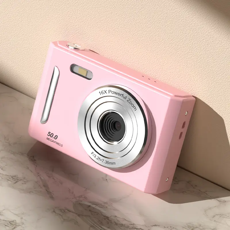 Cross-border New CCD Style Retro 5K HD Portable Camera Student Digital Camera Children's Day Gift