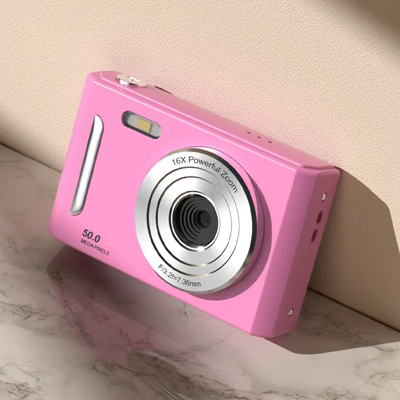 Cross-border New CCD Style Retro 5K HD Portable Camera Student Digital Camera Children's Day Gift