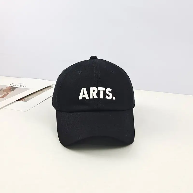 Women's Beige Cotton Baseball Cap with Sun Protection - Image 2