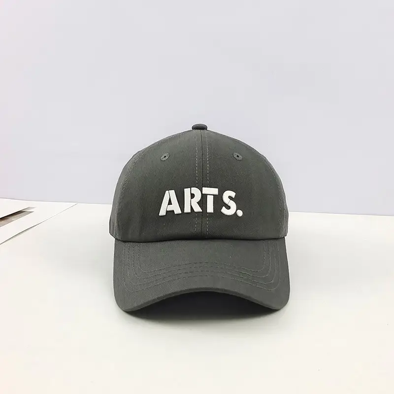Women's Beige Cotton Baseball Cap with Sun Protection - Image 9