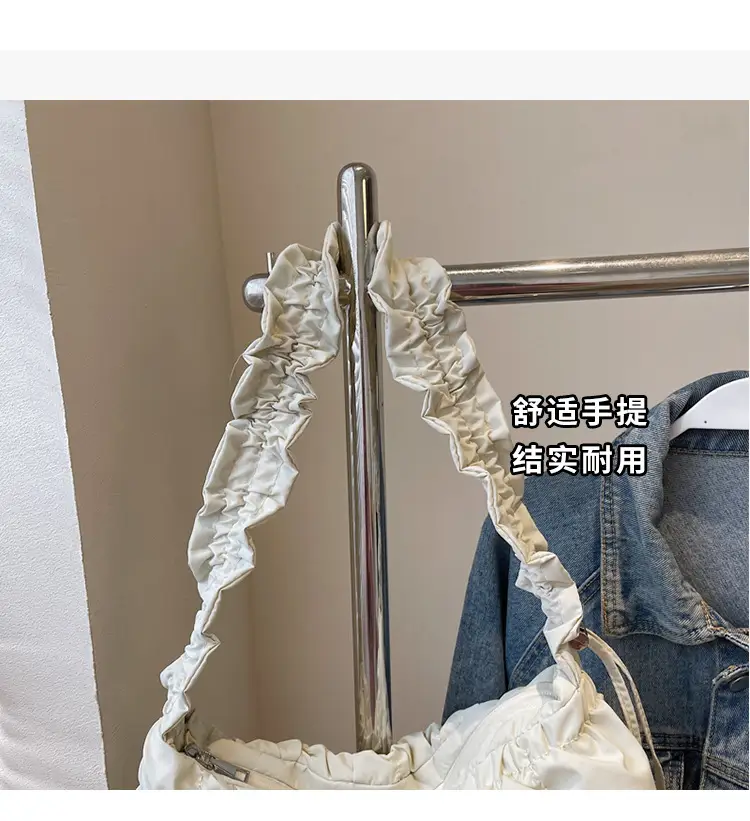 Korean Pleated Cloud Bag Women 2025 New — feature 6