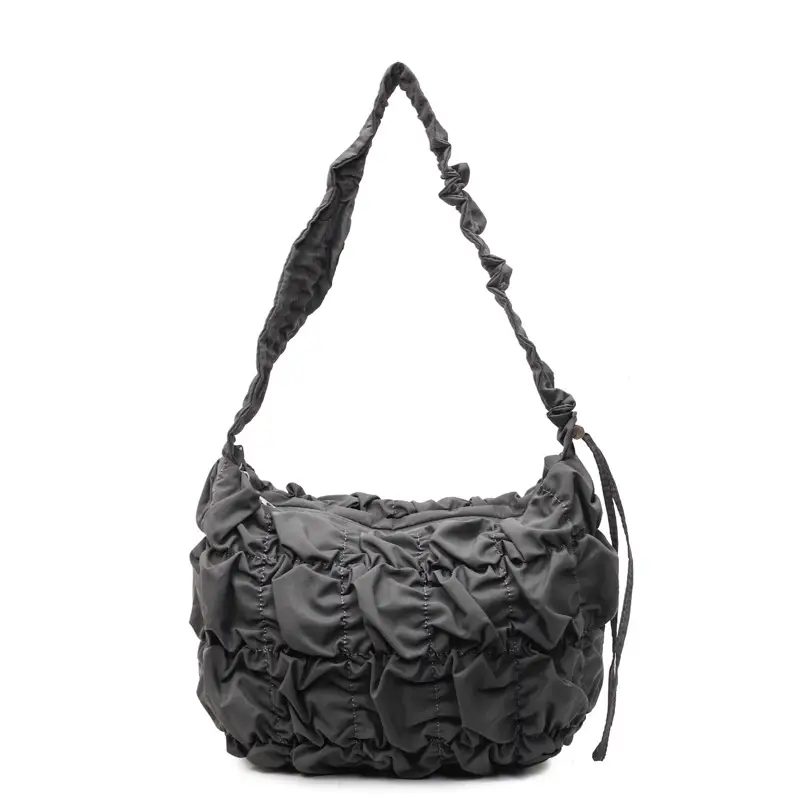 Korean Pleated Cloud Bag Women 2025 New