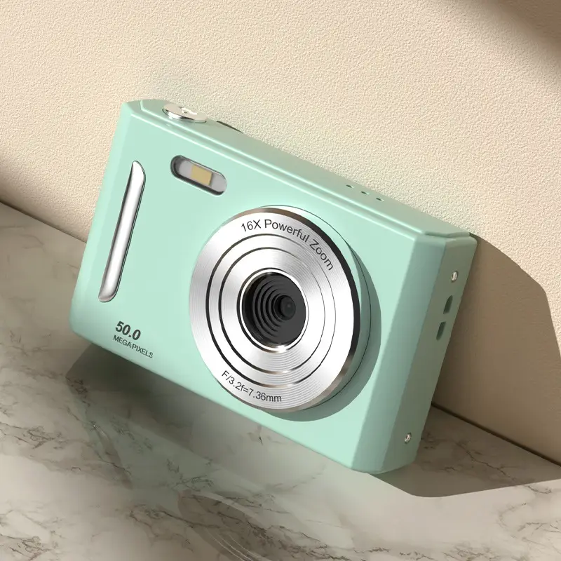 Cross-border 5K HD shooting digital camera optical zoom anti-shake camera student party entry-level home camera