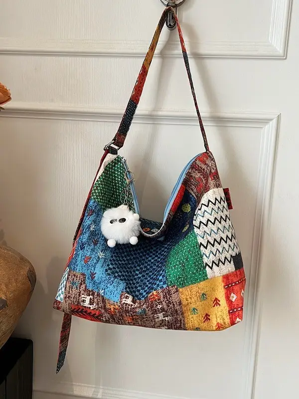 Ethnic Crossbody Bag for Women 2026 Bohemian Style - Image 3