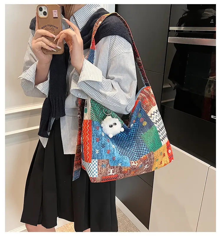 Ethnic Crossbody Bag for Women 2026 Bohemian Style — feature 1