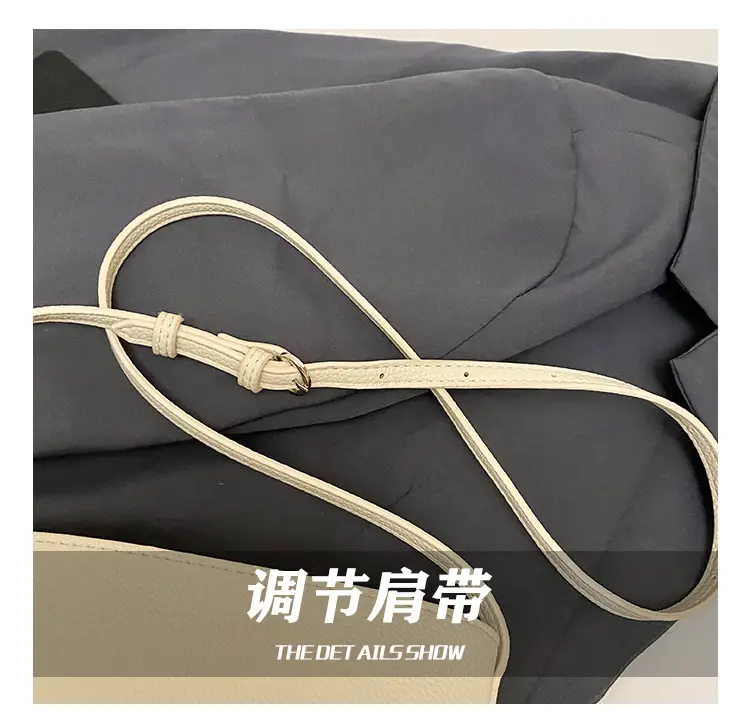 Women's Cream Mesh Shoulder Bag 2025 Commuter Crossbody — feature 16