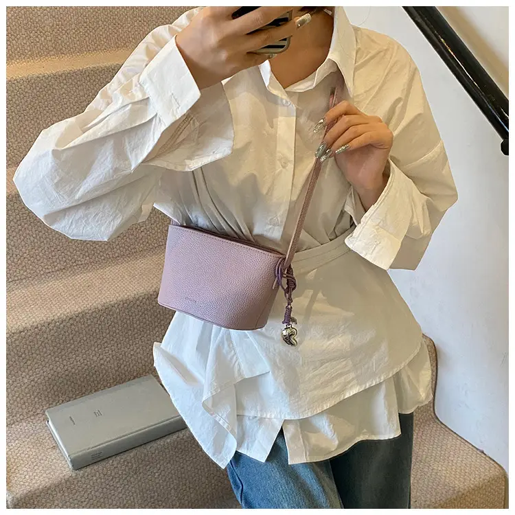 Women's Cream Mesh Shoulder Bag 2025 Commuter Crossbody — feature 18