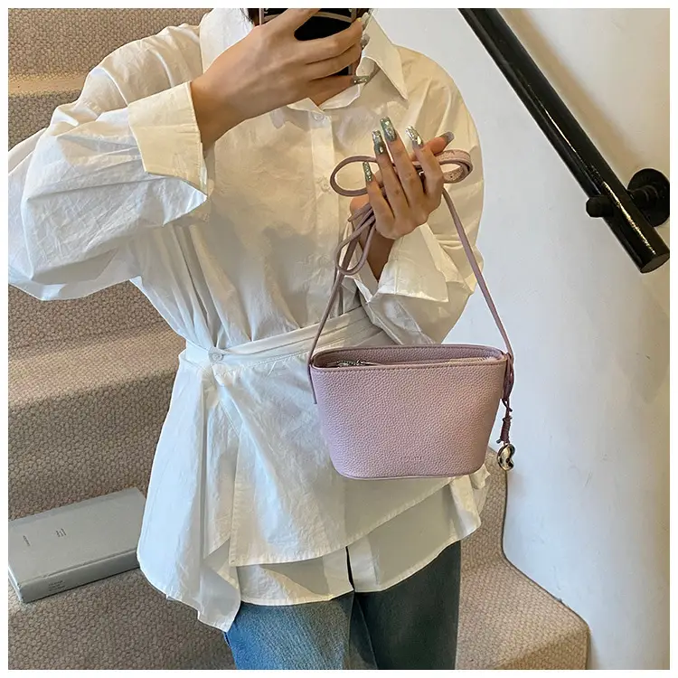 Women's Cream Mesh Shoulder Bag 2025 Commuter Crossbody — feature 20