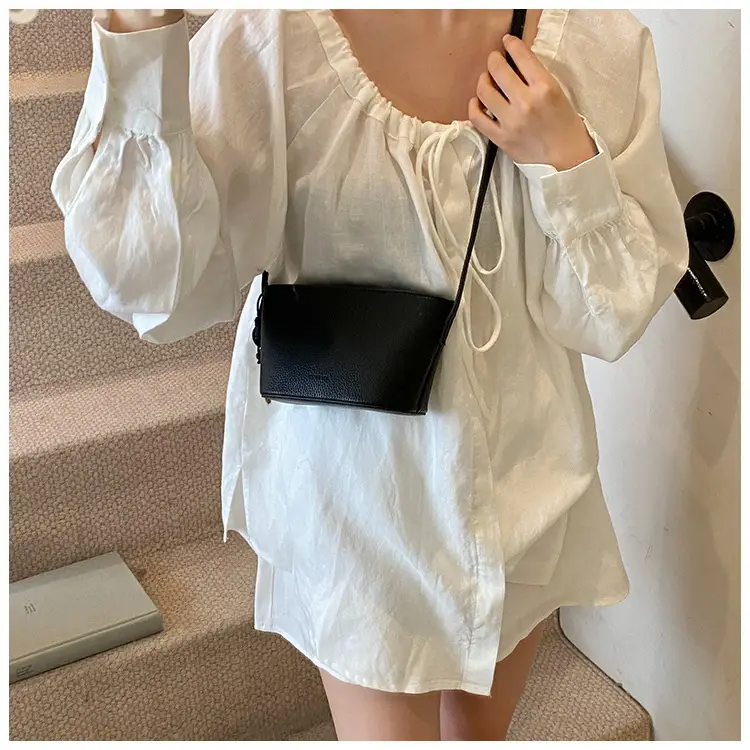 Women's Cream Mesh Shoulder Bag 2025 Commuter Crossbody — feature 44