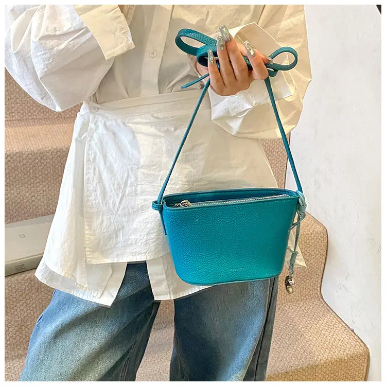 Women's Cream Mesh Shoulder Bag 2025 Commuter Crossbody — feature 49