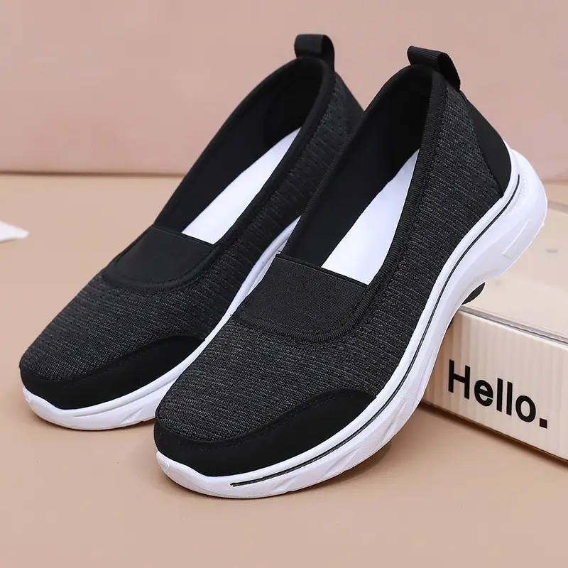 Outdoor Casual Mesh Shoes for Women, Lightweight and Breathable Walking Shoes for Middle-Aged and Elderly People, Women's Shoes, Summer Breathable Shoes