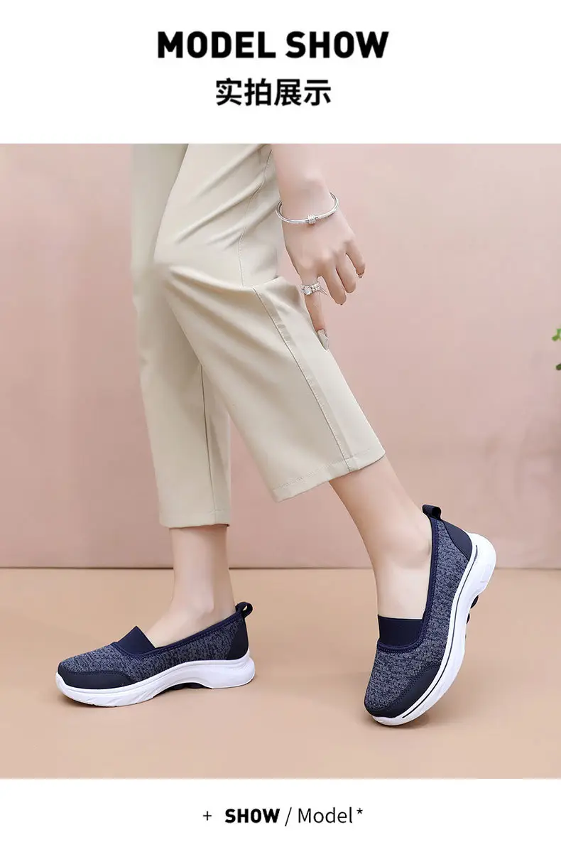 Outdoor Casual Mesh Shoes for Women, Lightweight and Breathable Walking Shoes for Middle-Aged and Elderly People, Women's Shoes, Summer Breathable Shoes — feature 16