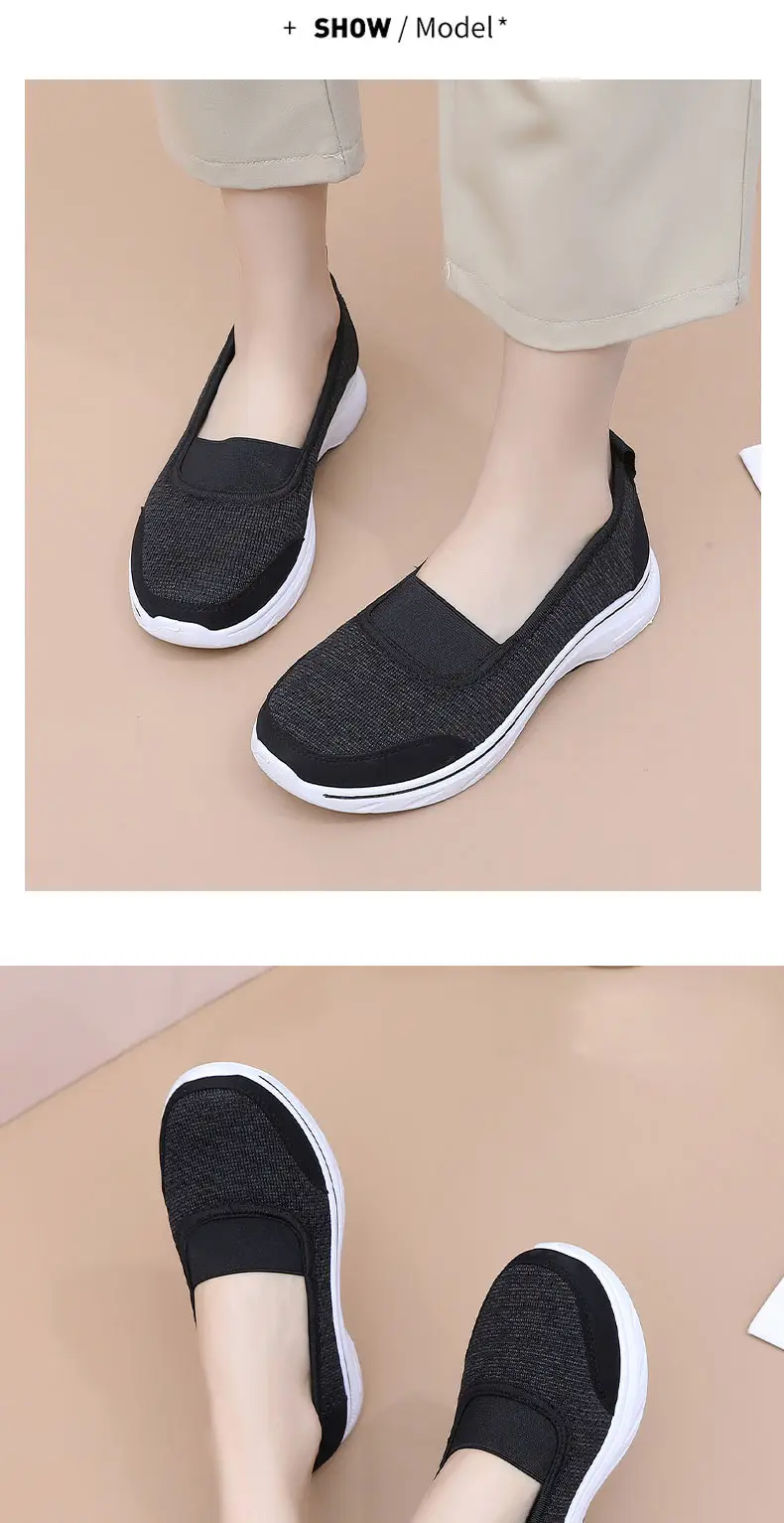 Outdoor Casual Mesh Shoes for Women, Lightweight and Breathable Walking Shoes for Middle-Aged and Elderly People, Women's Shoes, Summer Breathable Shoes — feature 25