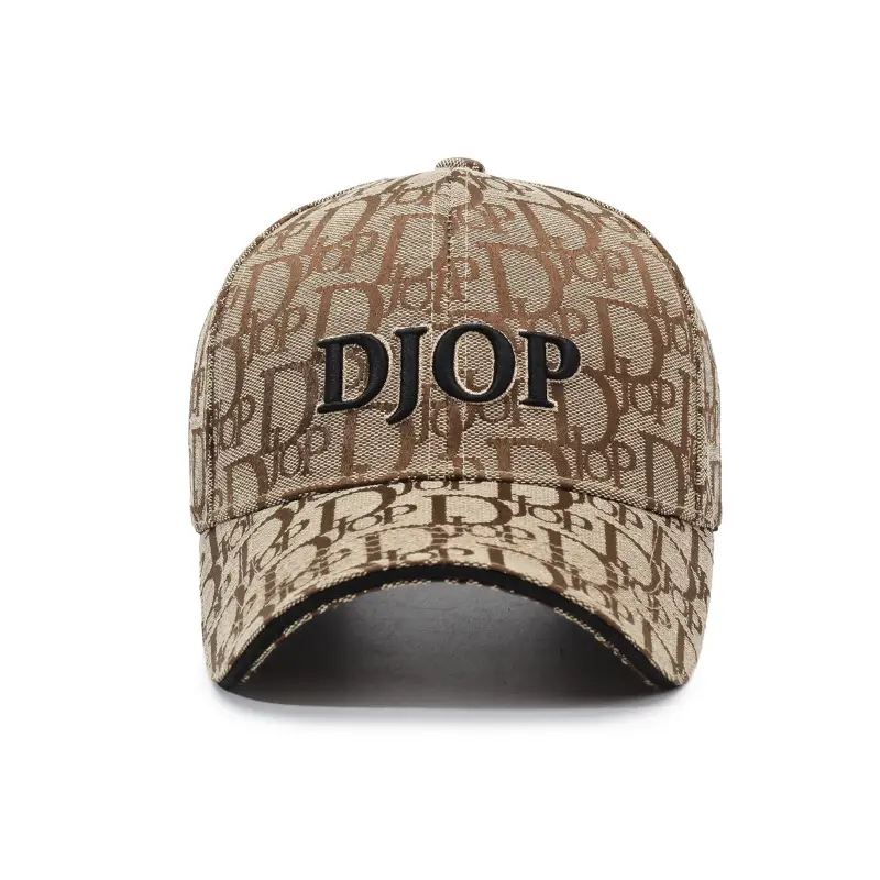 Women's Black Embroidered Baseball Cap with Logo