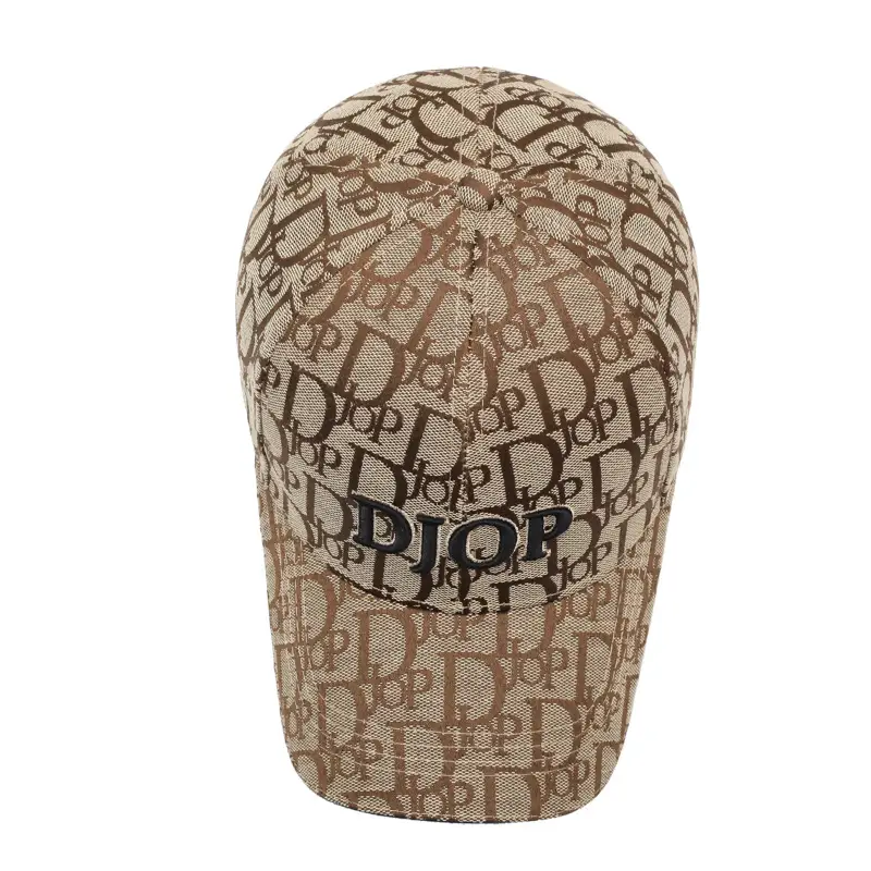Women's Black Embroidered Baseball Cap with Logo