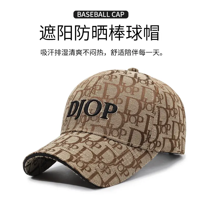 Women's Black Embroidered Baseball Cap with Logo — feature 1