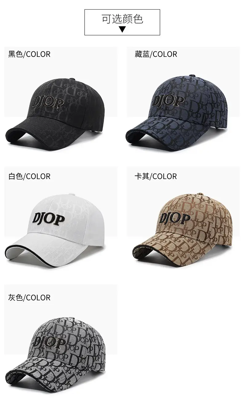 Women's Black Embroidered Baseball Cap with Logo — feature 7