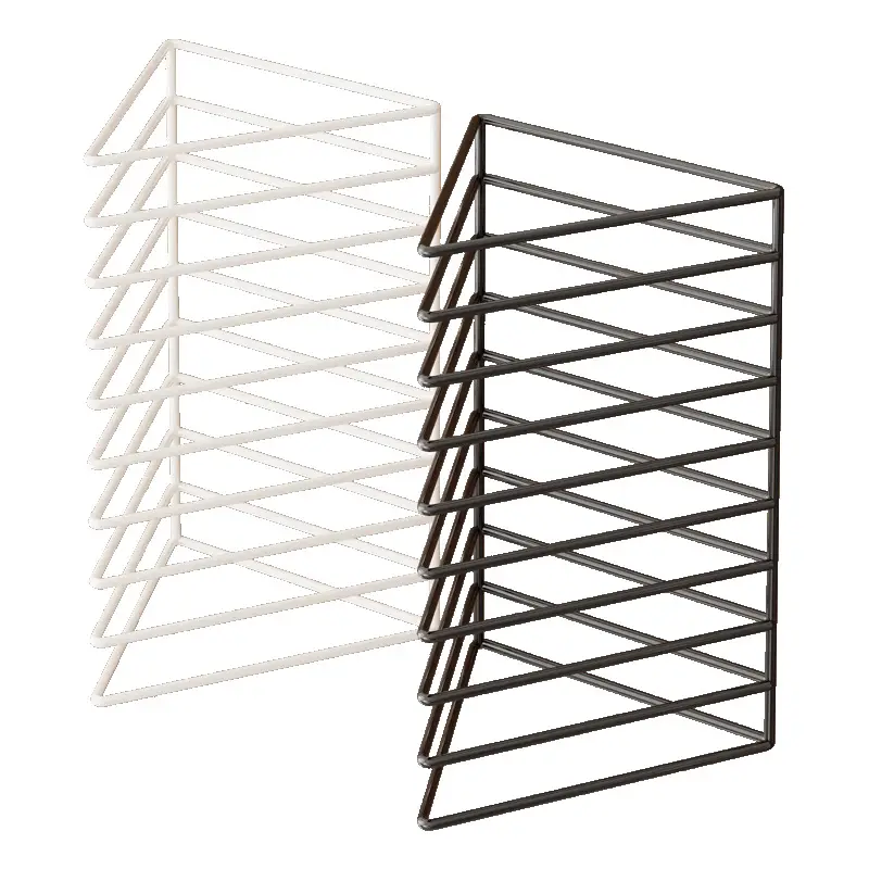 Multi-Functional Hat & Cap Storage Rack 19x16cm Gold Metal - Image 11