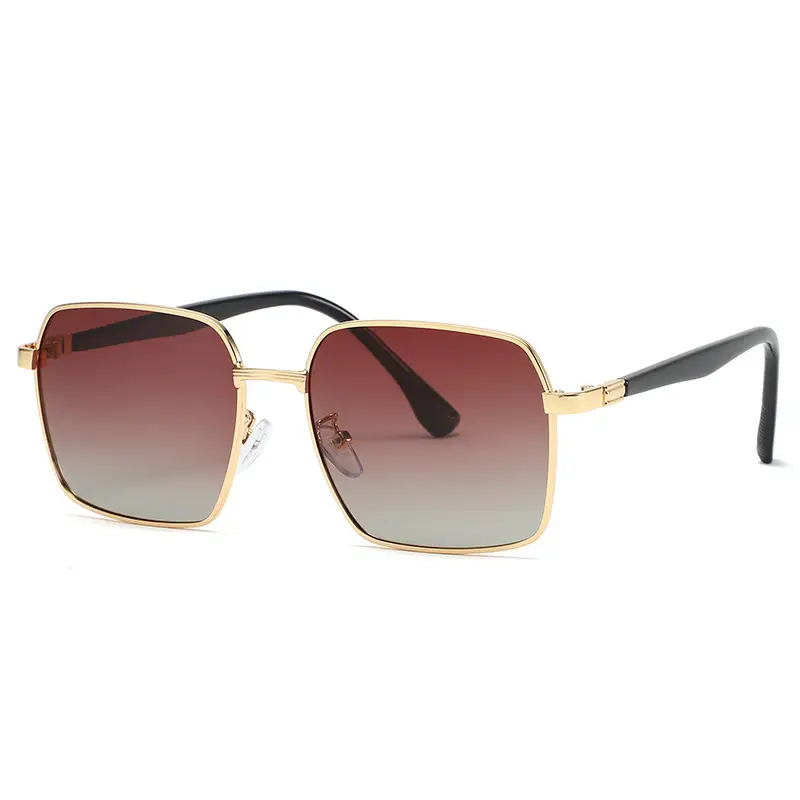 Men Square Polarized Sunglasses Anti-UV Driving - Image 8