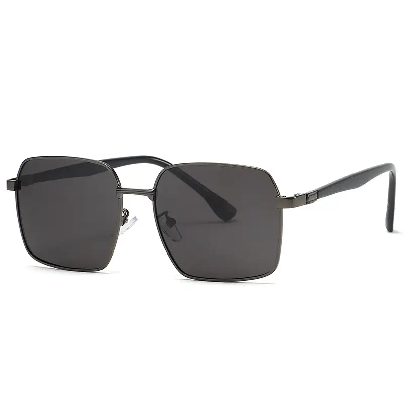 Men Square Polarized Sunglasses Anti-UV Driving - Image 2