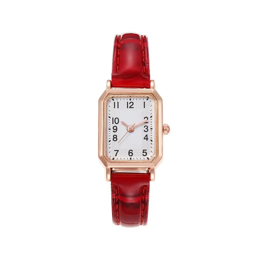 Rectangular Watch with Square Plate & Waterproof Quartz - Image 4