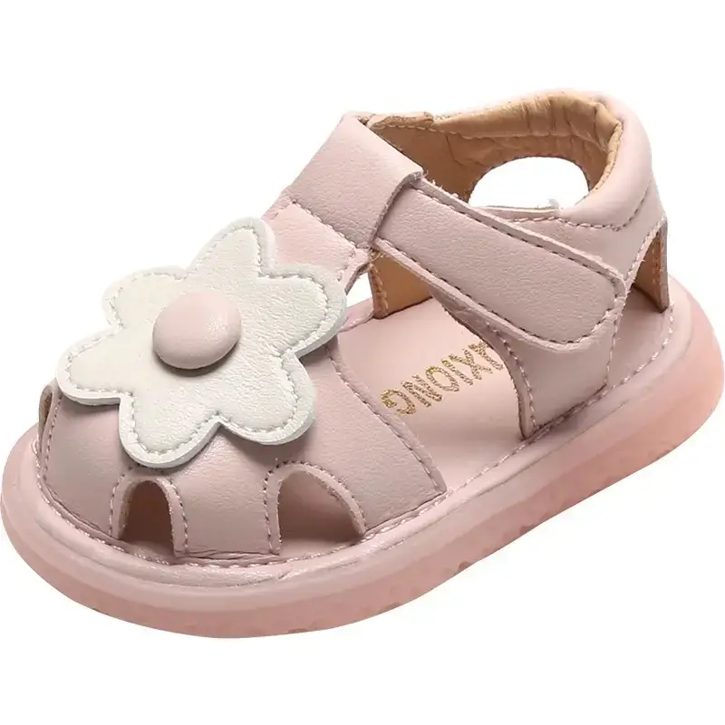 Baby Sandals Floral Soft Sole One Year Old
