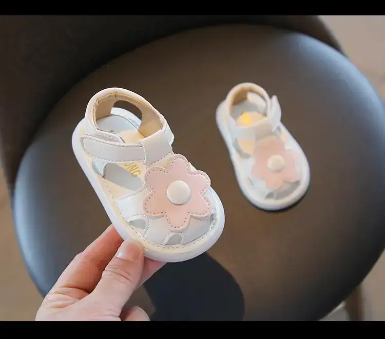 Baby Sandals Floral Soft Sole One Year Old — feature 15