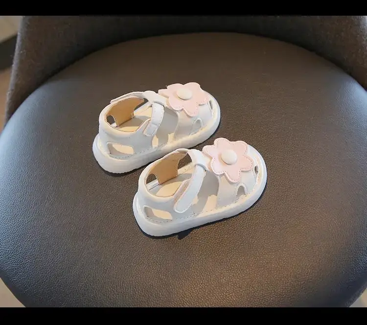 Baby Sandals Floral Soft Sole One Year Old — feature 17