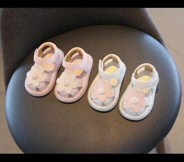 Baby Sandals Floral Soft Sole One Year Old — feature 18