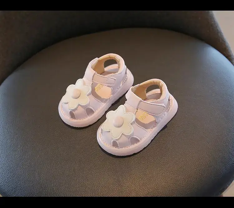 Baby Sandals Floral Soft Sole One Year Old — feature 7
