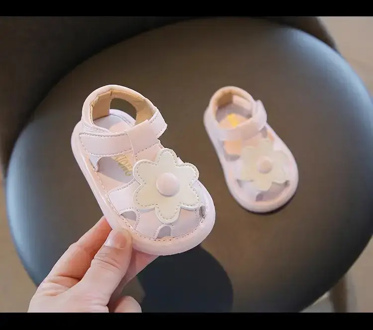 Baby Sandals Floral Soft Sole One Year Old — feature 9