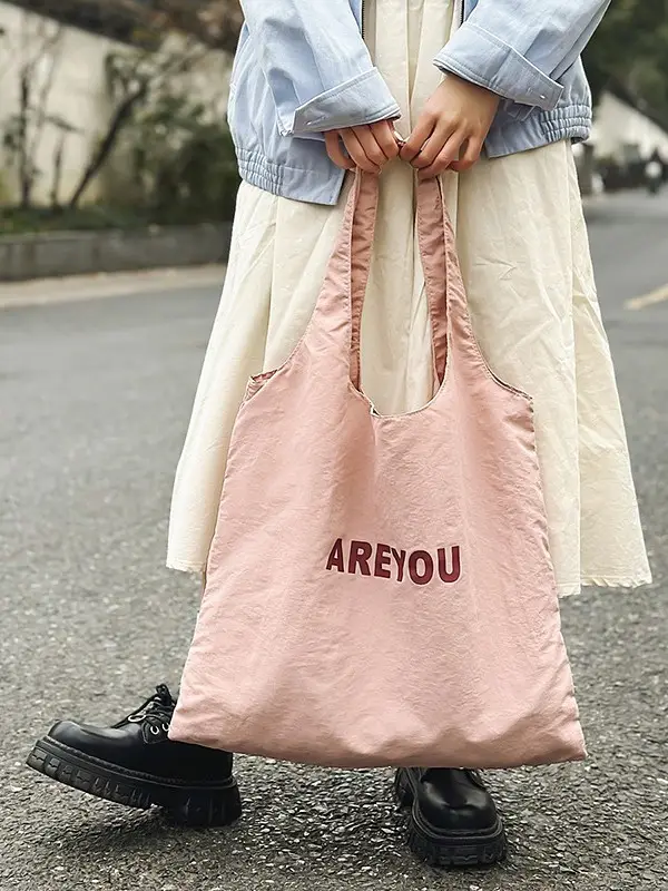 Pink Arkyou Crossbody Bag for College Students