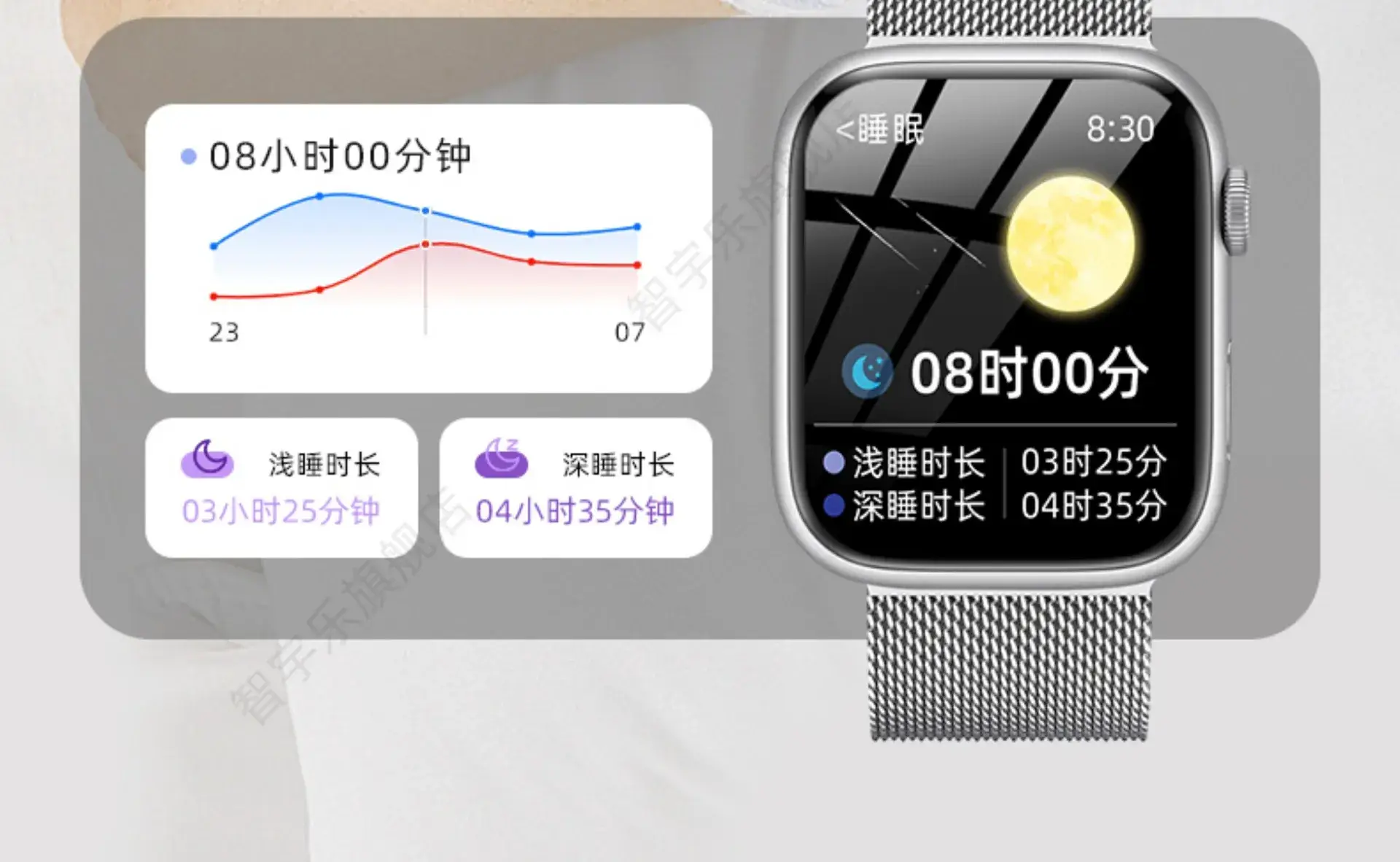 Huaqiang S10 Smart Watch Men Women Sports Watch with AMOLED Display — feature 28