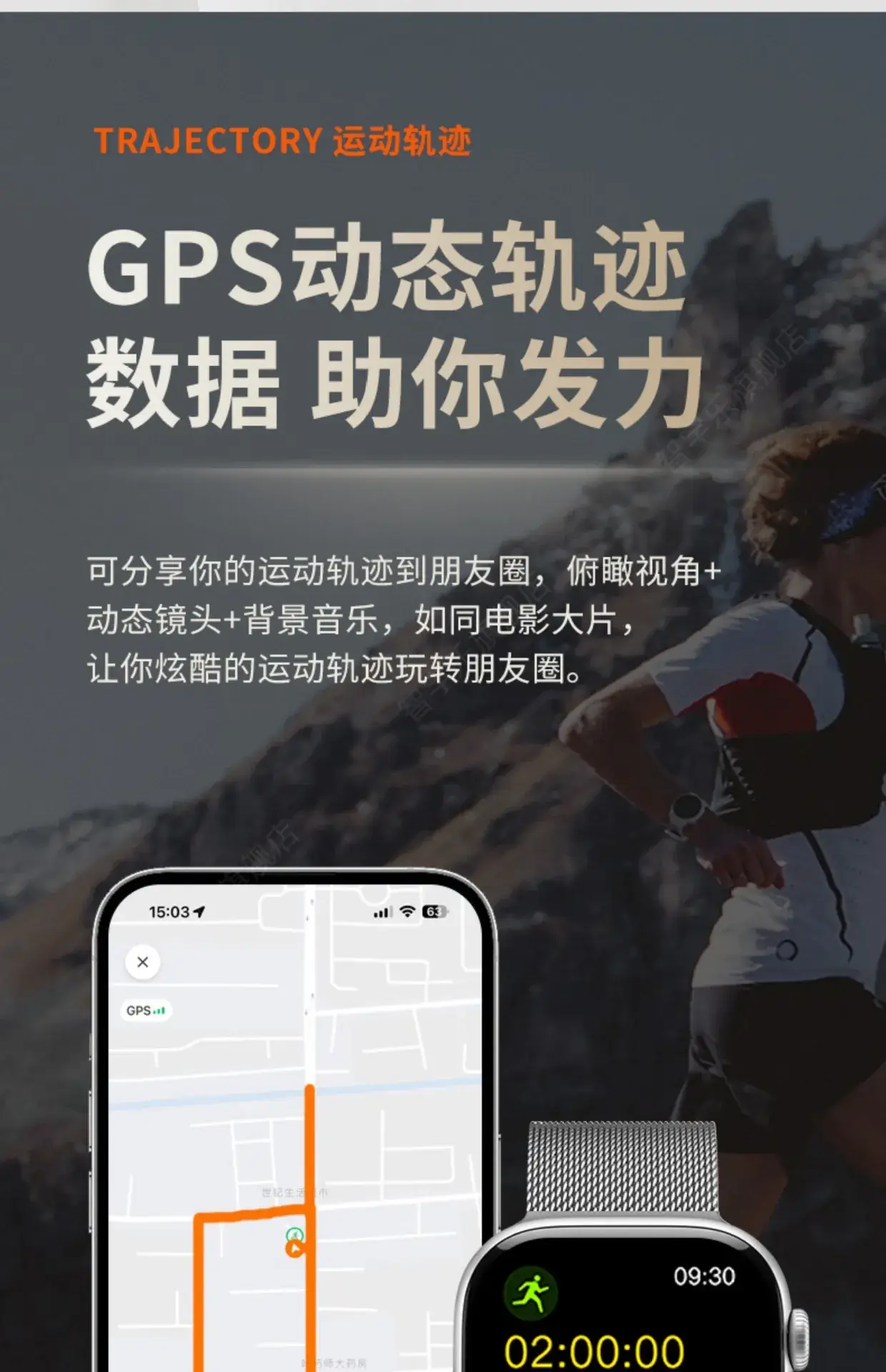 Huaqiang S10 Smart Watch Men Women Sports Watch with AMOLED Display — feature 29
