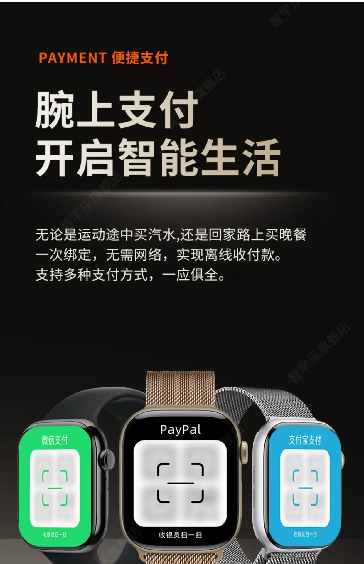 Huaqiang S10 Smart Watch Men Women Sports Watch with AMOLED Display — feature 37