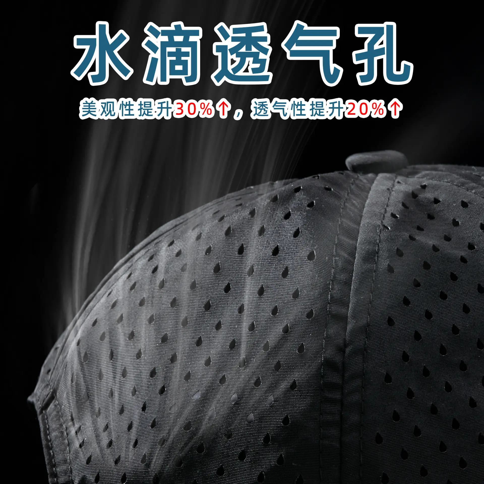 Waterproof Mesh Baseball Cap for Men Women Camping Sports
