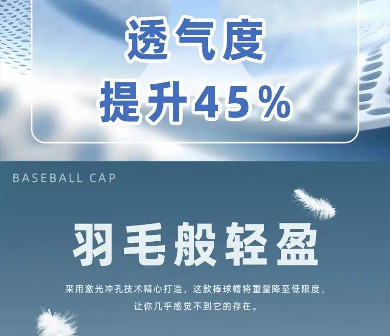 Waterproof Mesh Baseball Cap for Men Women Camping Sports — feature 11
