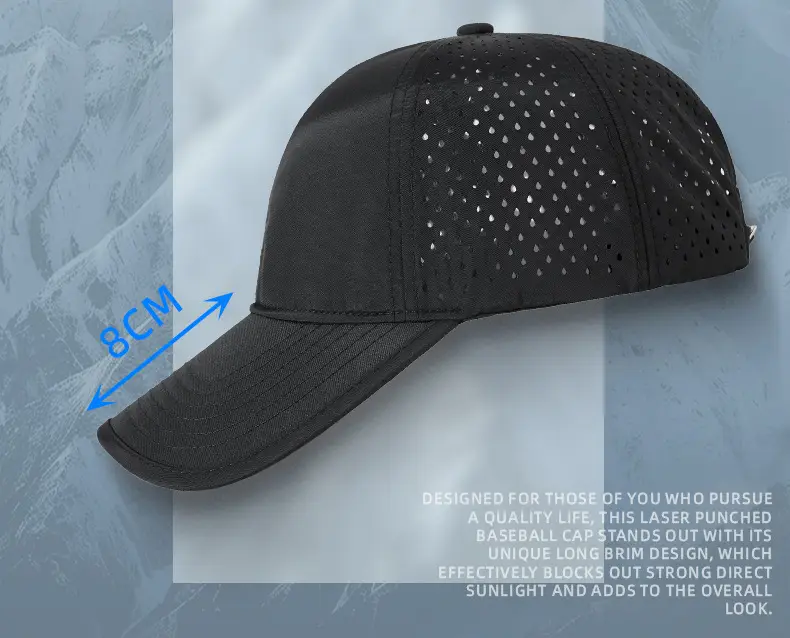 Waterproof Mesh Baseball Cap for Men Women Camping Sports — feature 22